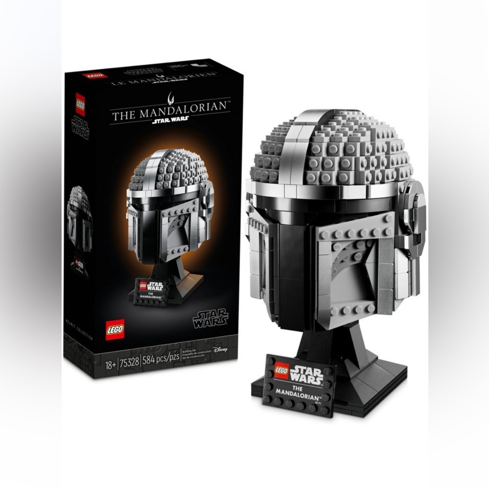 Mandalorian Helmet Lego